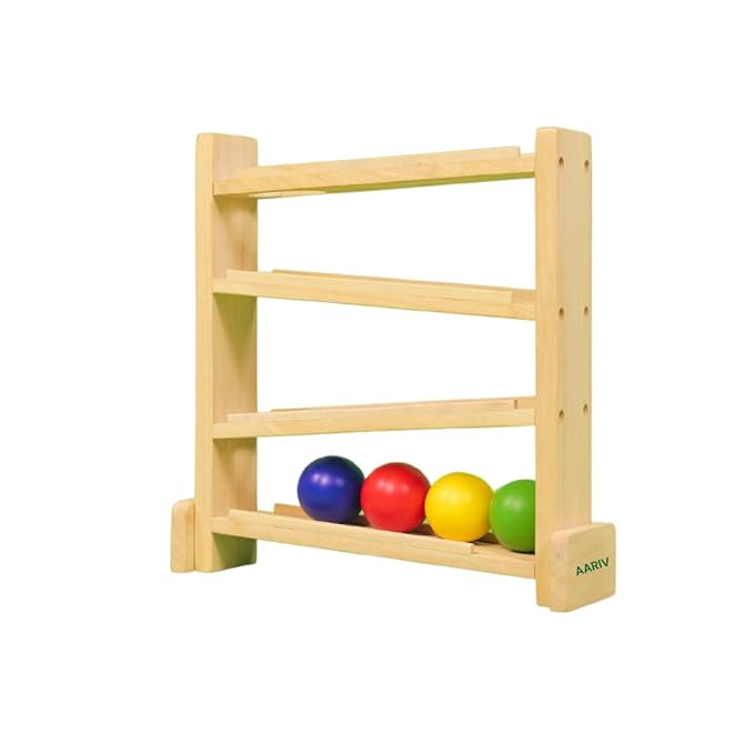Wooden Ball Tracker Toy