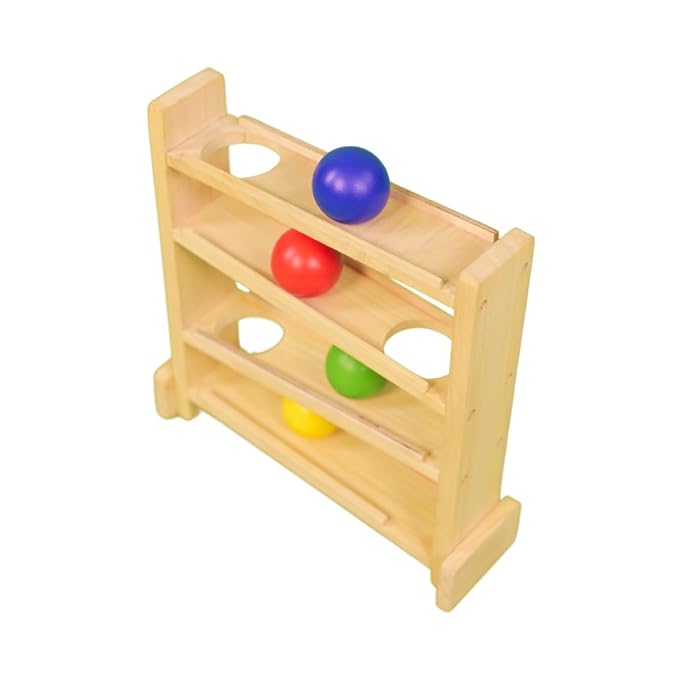 Wooden Ball Tracker Toy