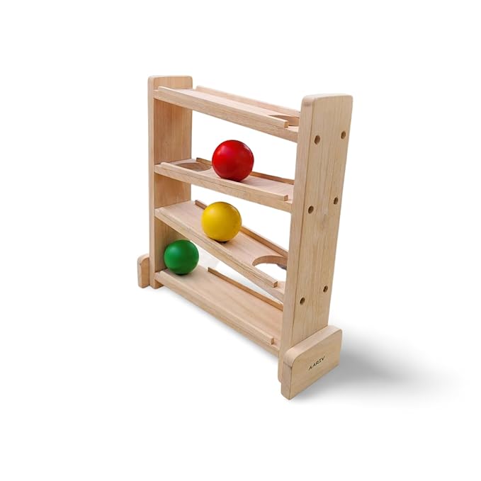 Wooden Ball Tracker Toy