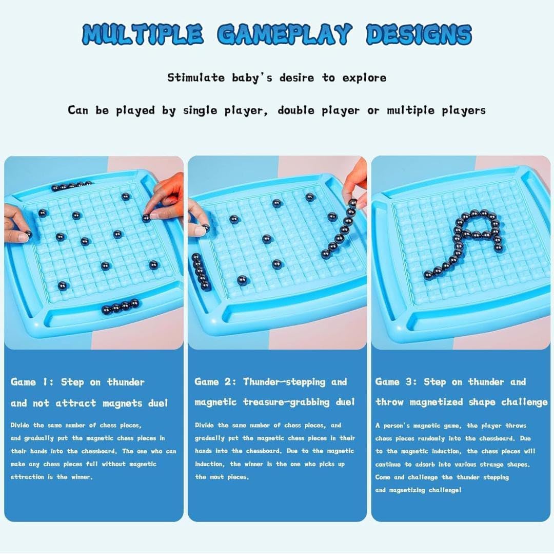 Magnetic Chess Set – Portable Board Game for Adults & Families