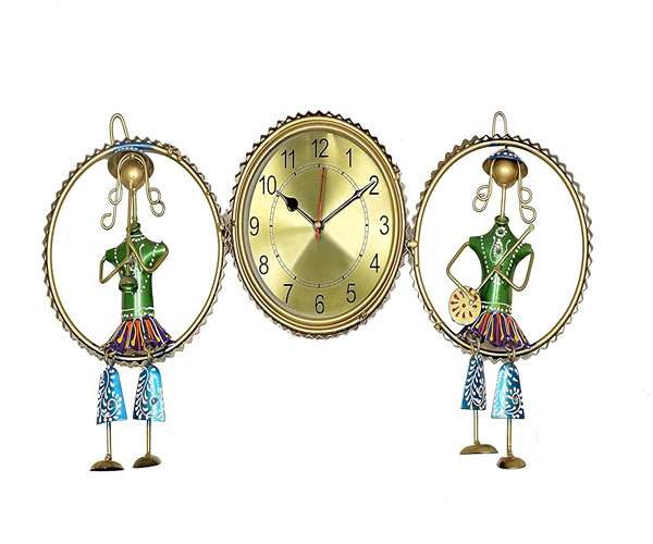 Elegant Musician Wall Clock Hanging - Home Decor