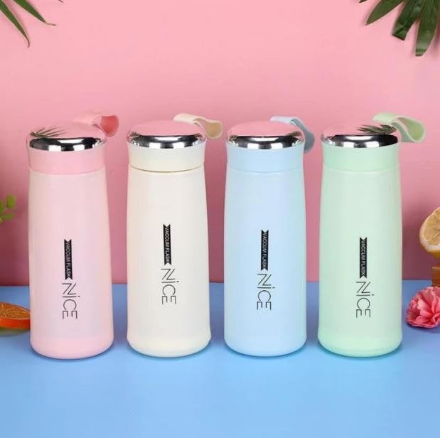 Premium NICE Glass Water Bottle - 400ml