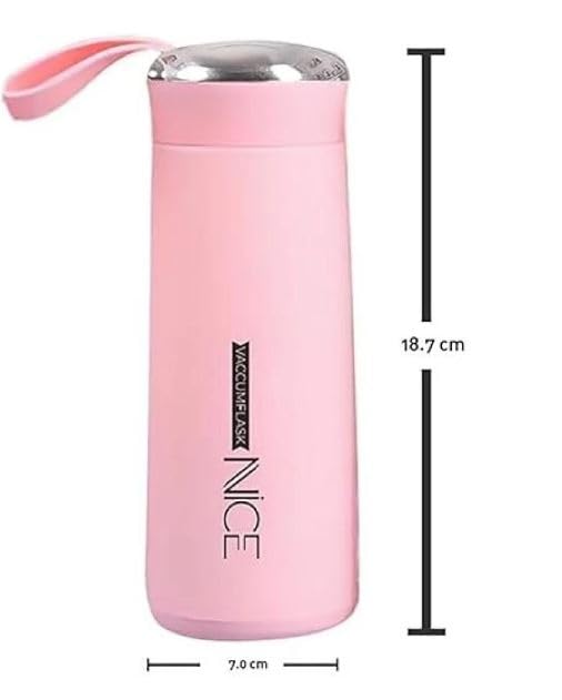Premium NICE Glass Water Bottle - 400ml