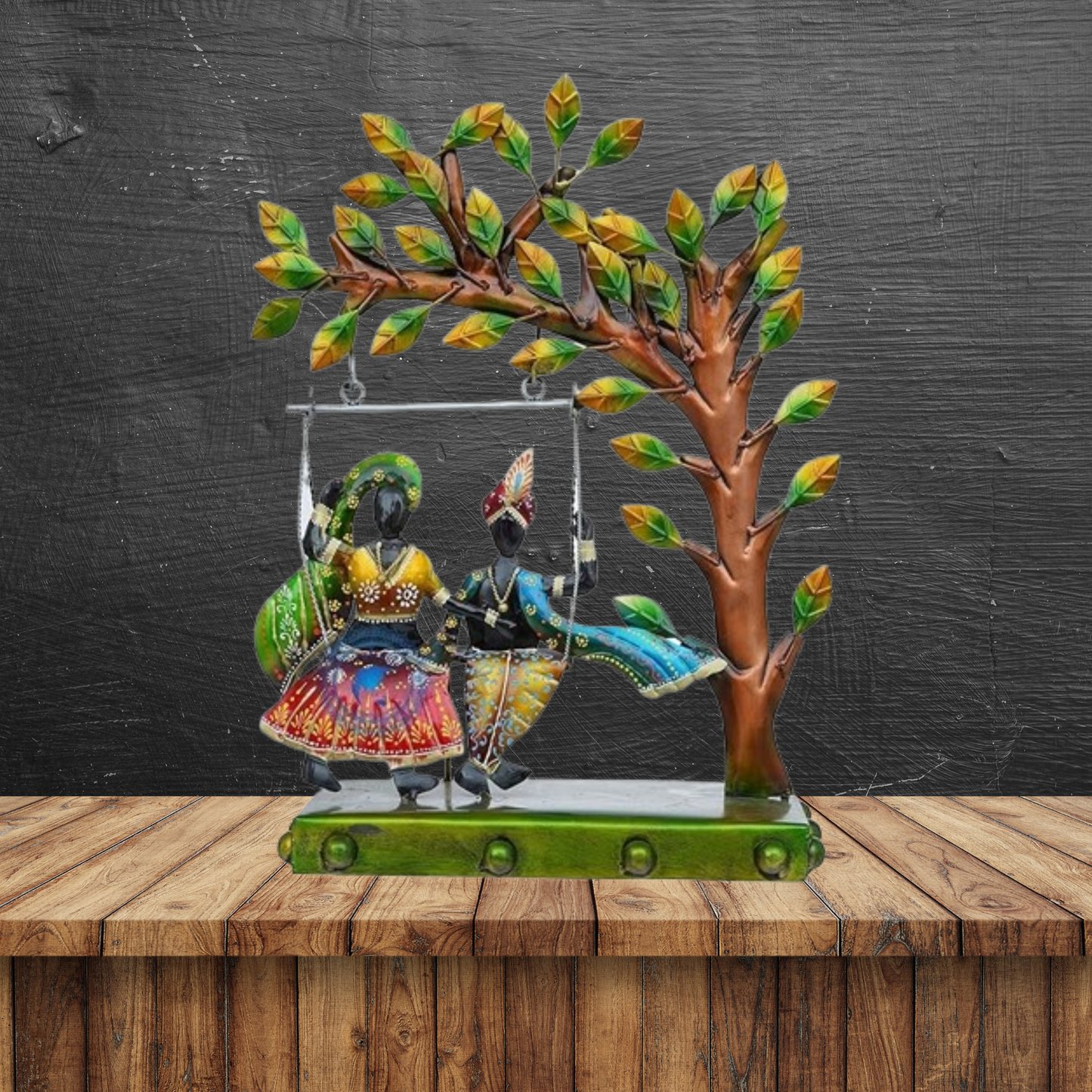 Radha Krishna Swing Figurine Agiftshop