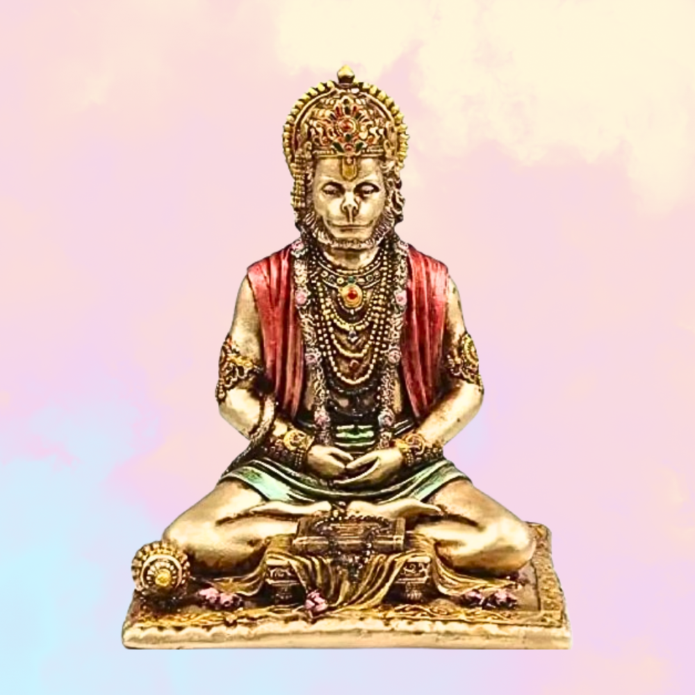 Samadhi Hanuman Ji Idol – A Symbol of Strength & Devotion