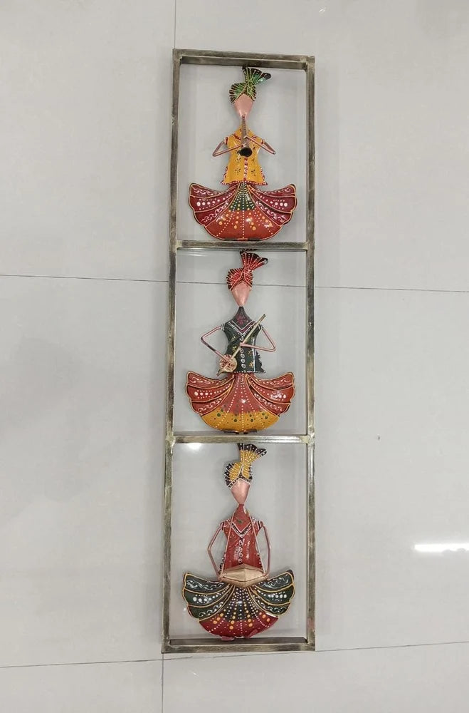 The Antique Rustic 3 Sardar Musician Wall Decor Frame