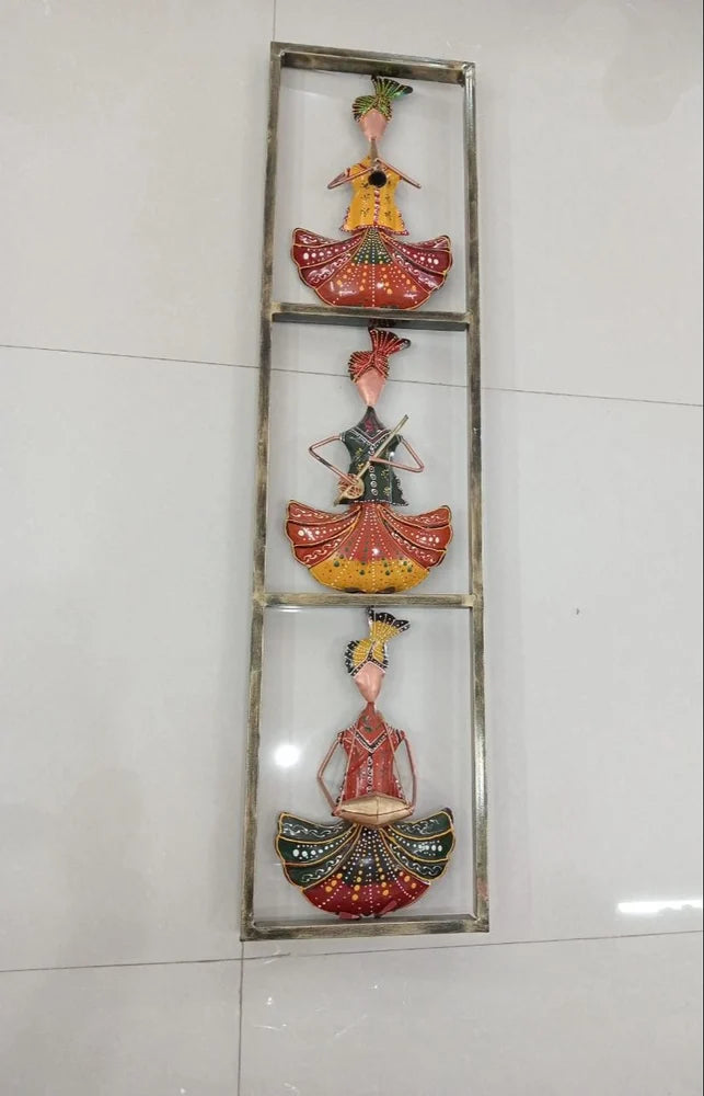 The Antique Rustic 3 Sardar Musician Wall Decor Frame