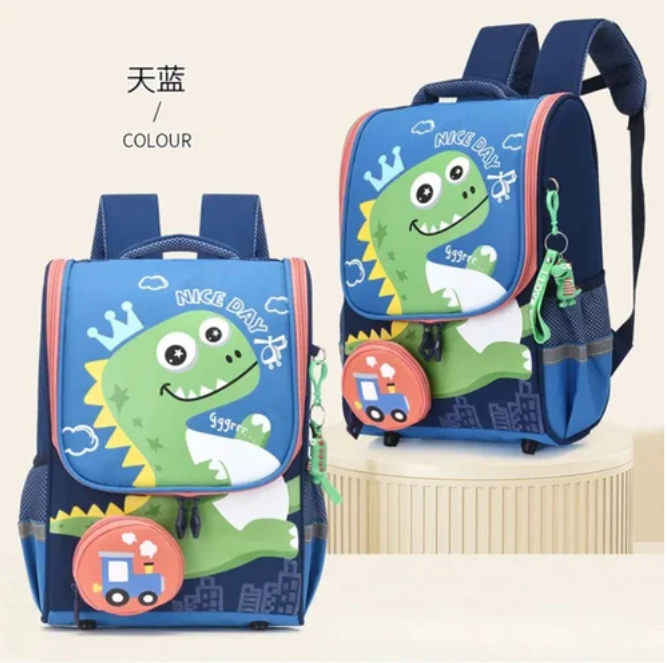 Dino Print Kids School Bag Agiftshop