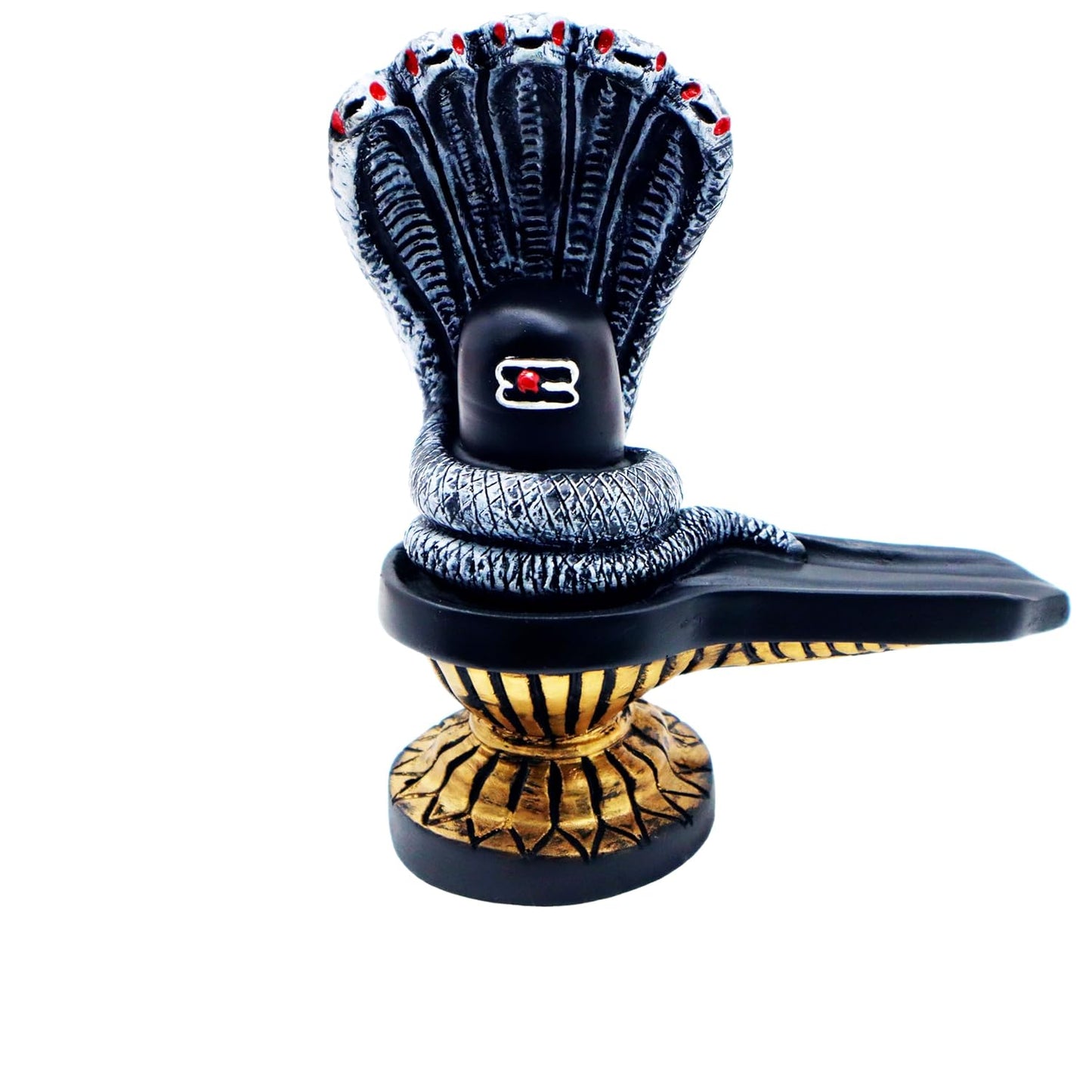 Exquisite Resin Shivling Statue - A Masterpiece of Divine Artistry