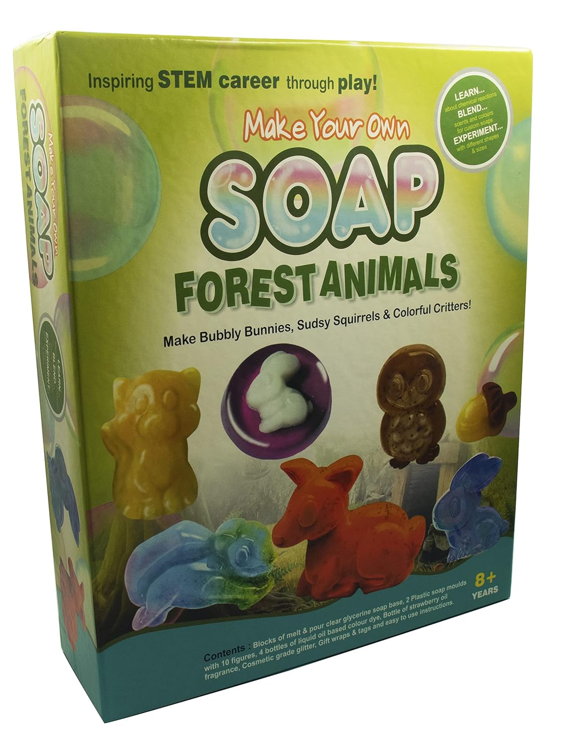 Make Your Own Soap β Forest Animals DIY Kit