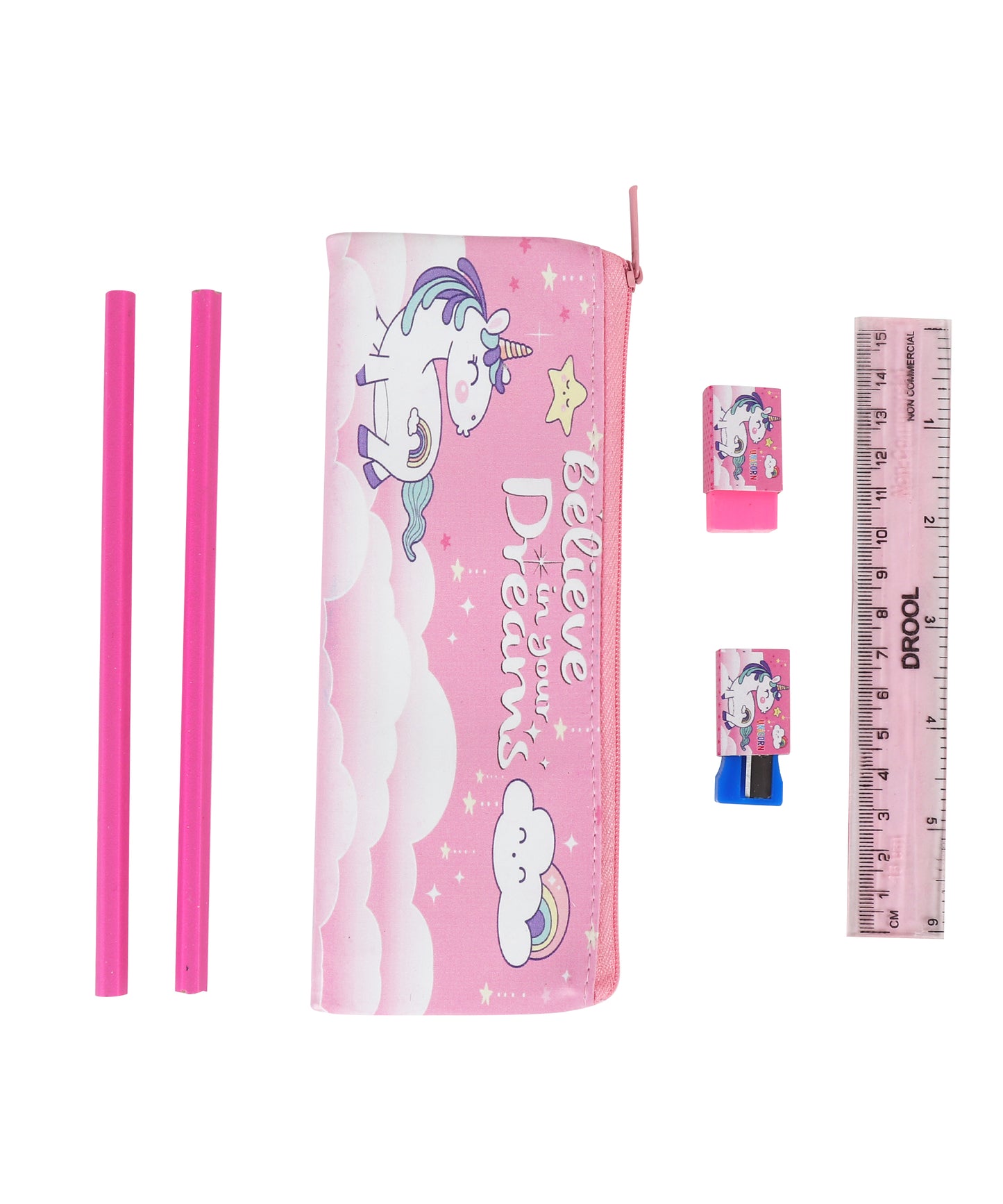Stationary Set with Pouch - Girls