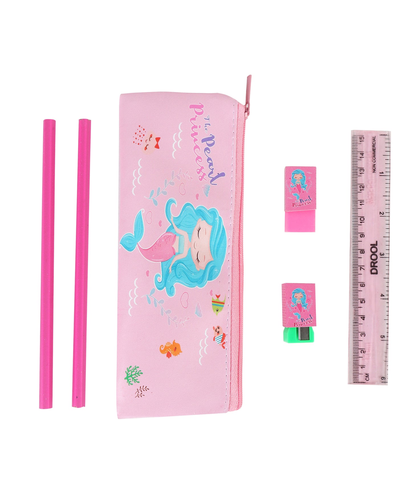 Stationary Set with Pouch - Girls