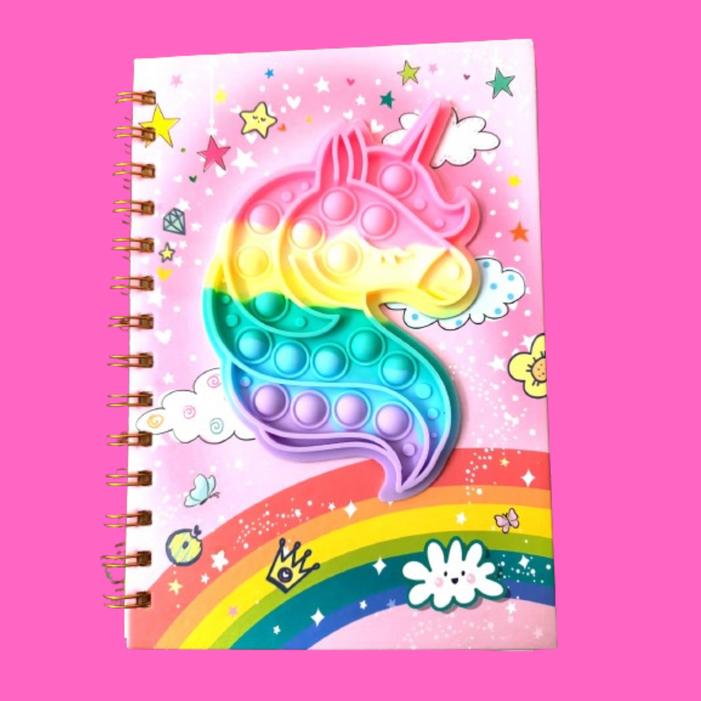 Unicorn Popit Diary Agiftshop