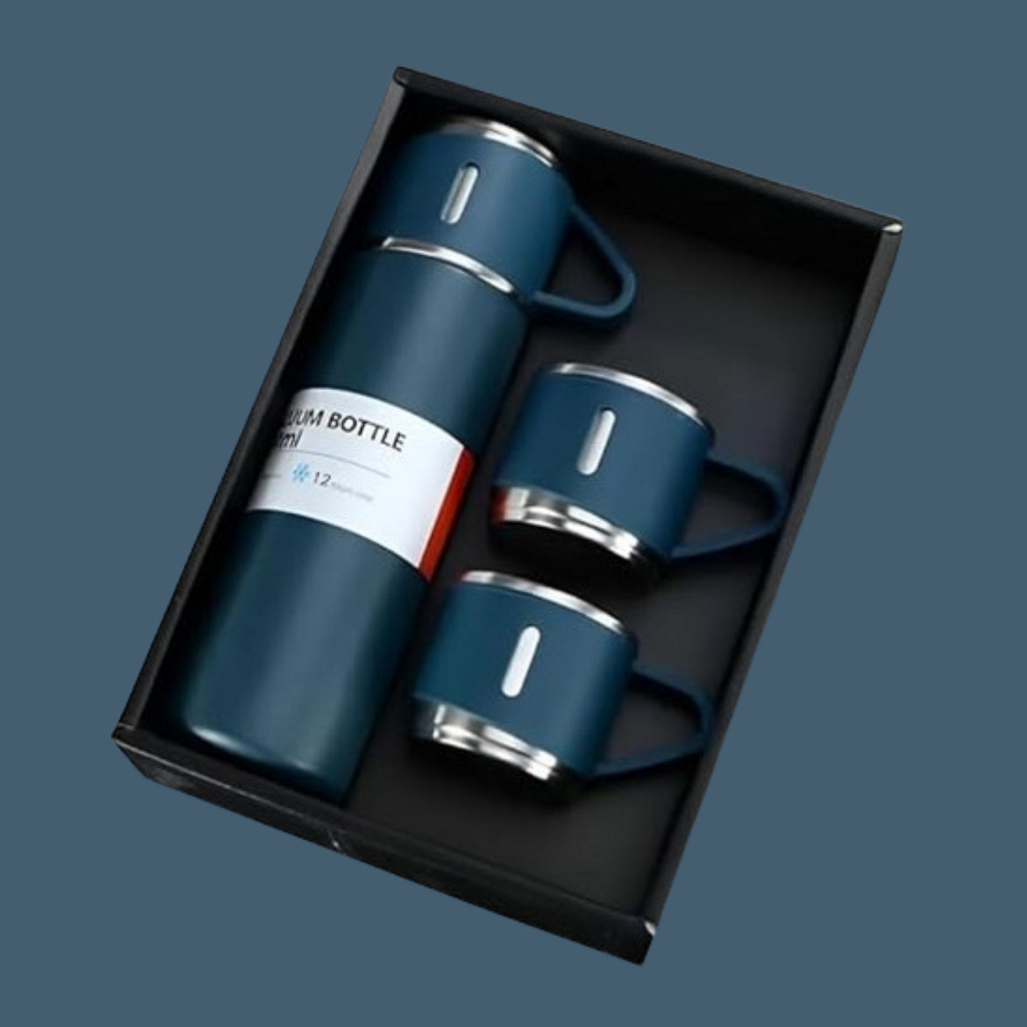 Vaccum Flask set - Blue Agiftshop