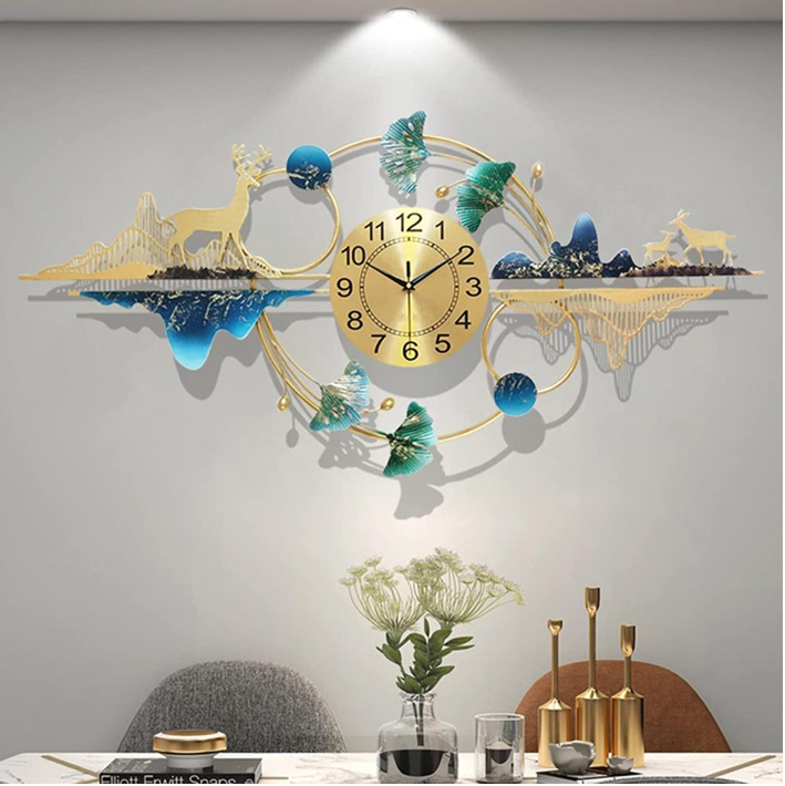 Metal Wall Clock Home Decor Agiftshop