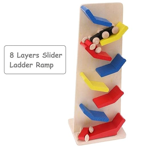 Wooden Ramp Racer – Montessori Toy for Toddlers