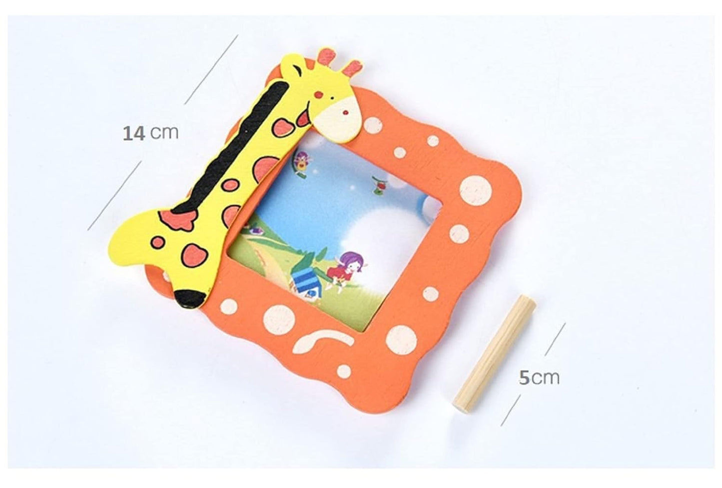 Animal-Themed Wooden Photo Frames