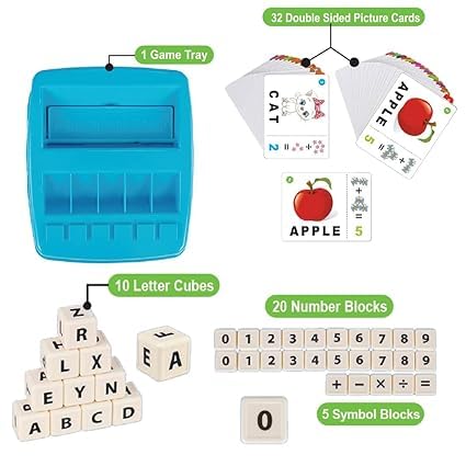 Educational Learning Set β Numbers, Letters & Picture Cards for Kids
