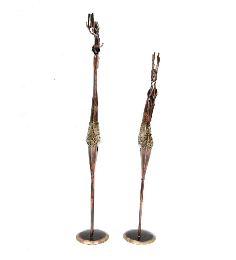 The Table Decor  Deer Set of 2 (S2)
