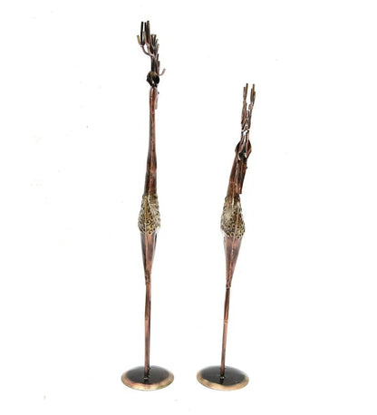 The Table Decor  Deer Set of 2 (S2)