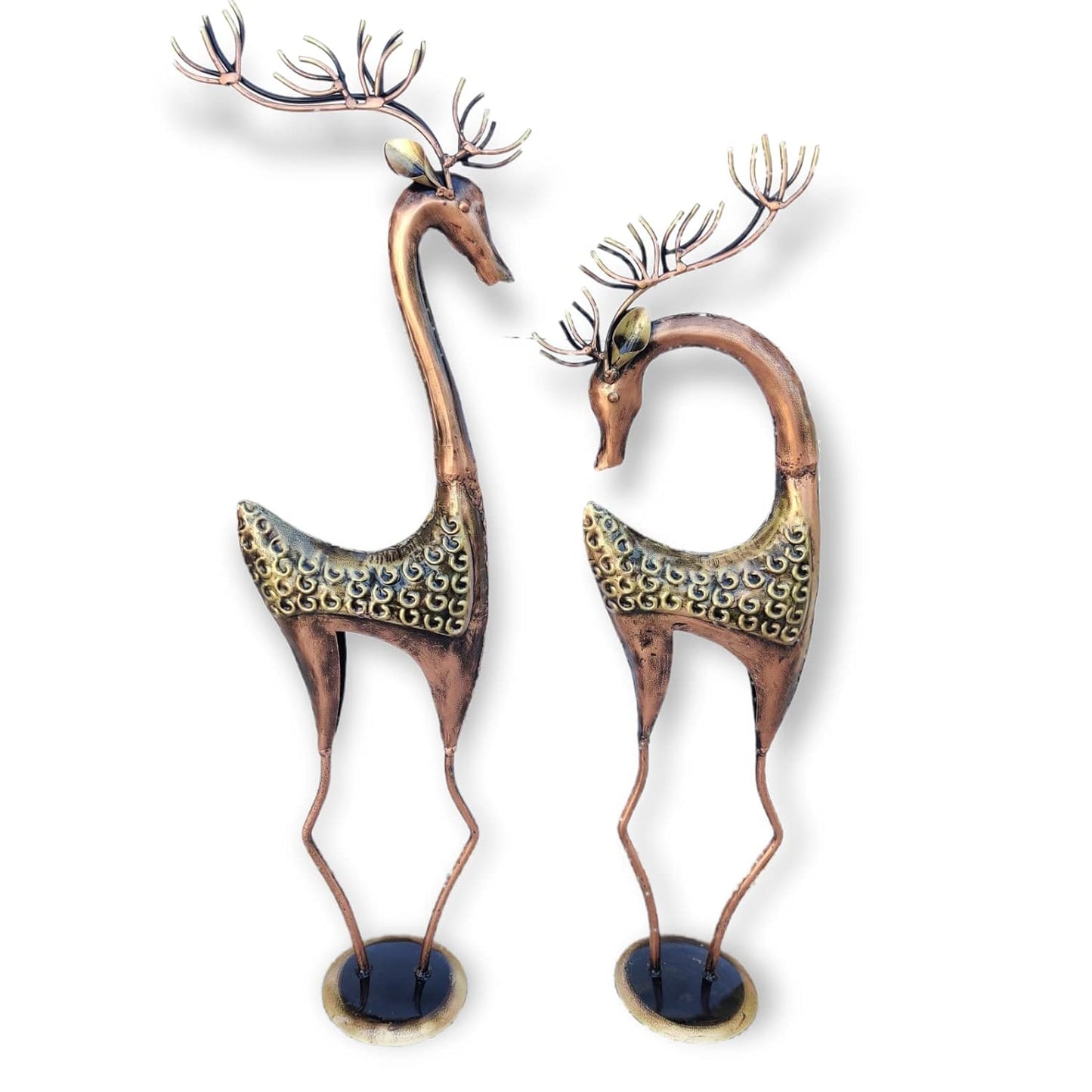 The Table Decor  Deer Set of 2 (S2)
