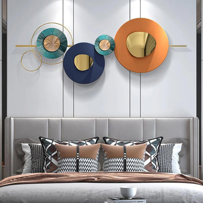 The Modern Luxury Iron Achma Round Plates Decor Wall Art