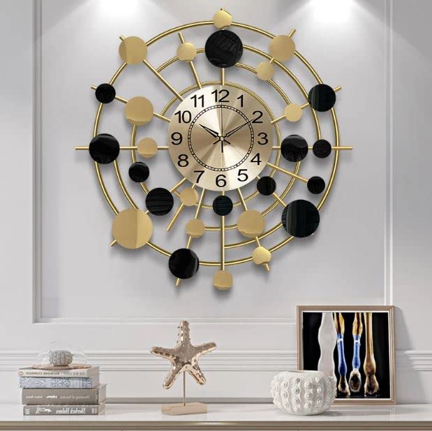 Analog Iron Metal Hanging Wall Clock