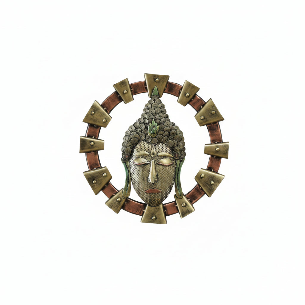 Buddha Antique Wall