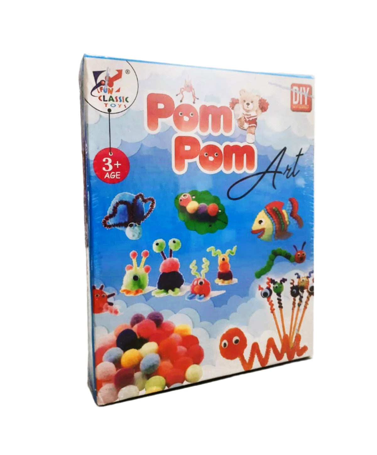 DIY Pom Pom Art