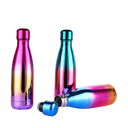 Multicolored Stainless Steel Vacuum Flask Bottle