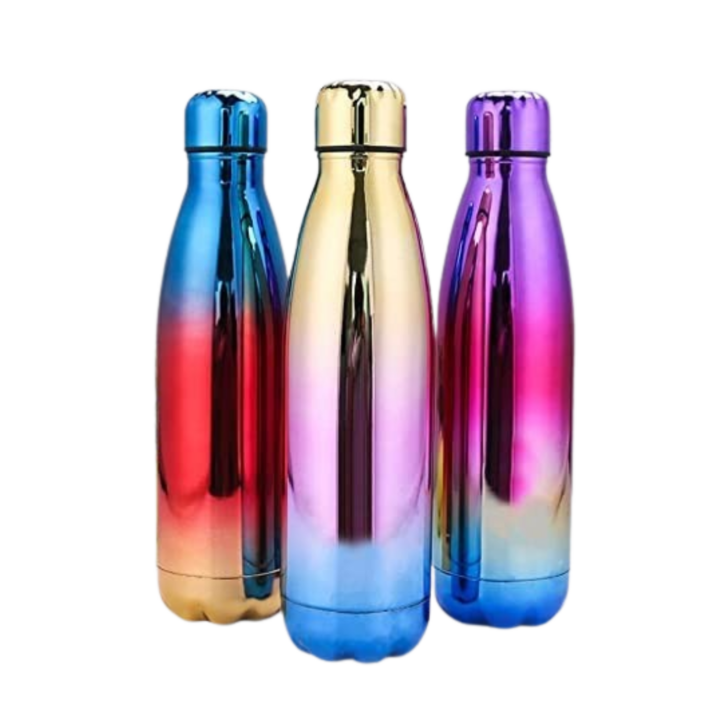 Multicolored Stainless Steel Vacuum Flask Bottle