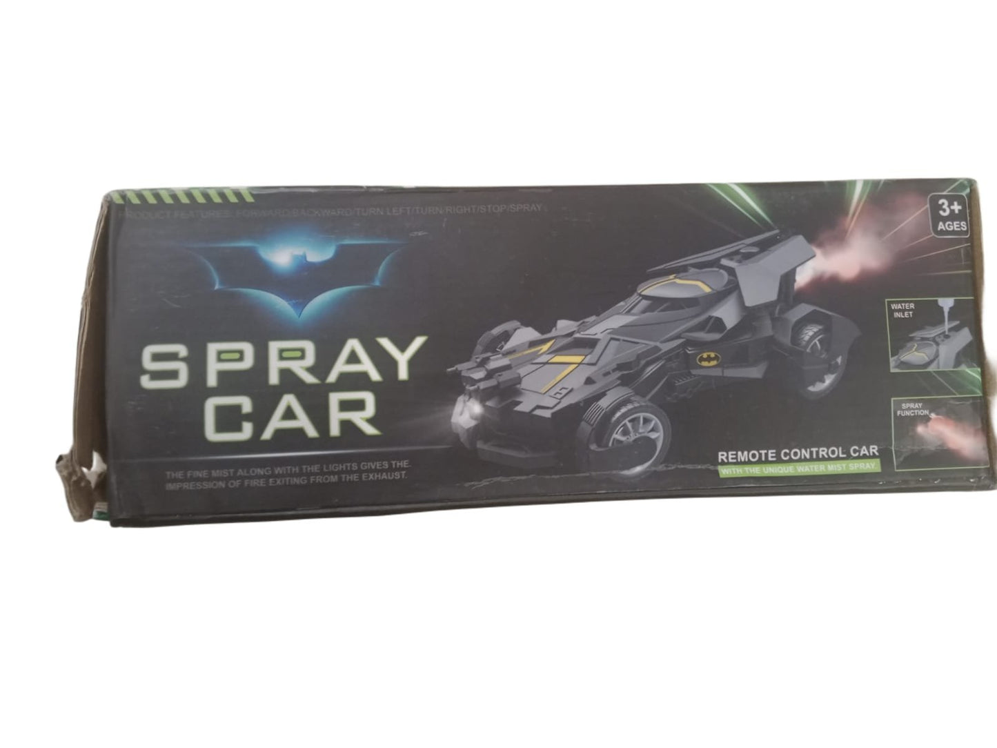 SPRAY CAR REMOTE CONTROL CAR