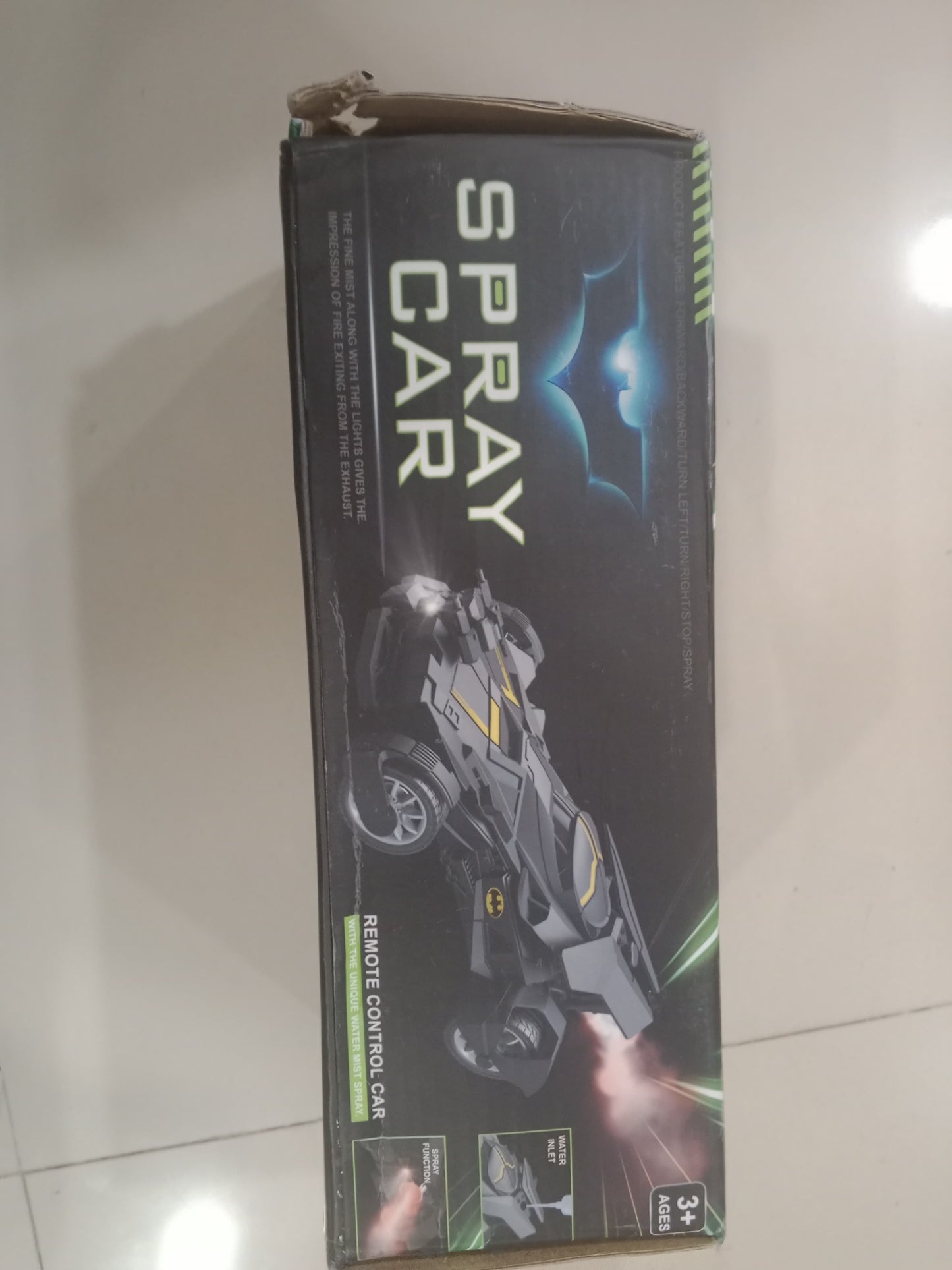SPRAY CAR REMOTE CONTROL CAR