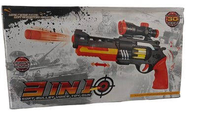 Soft Bullet Voice Toy Gun