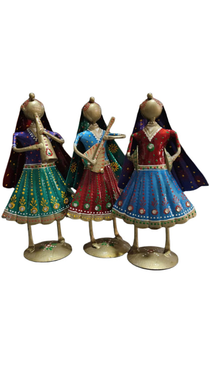 Musician Small Doll Set of 3