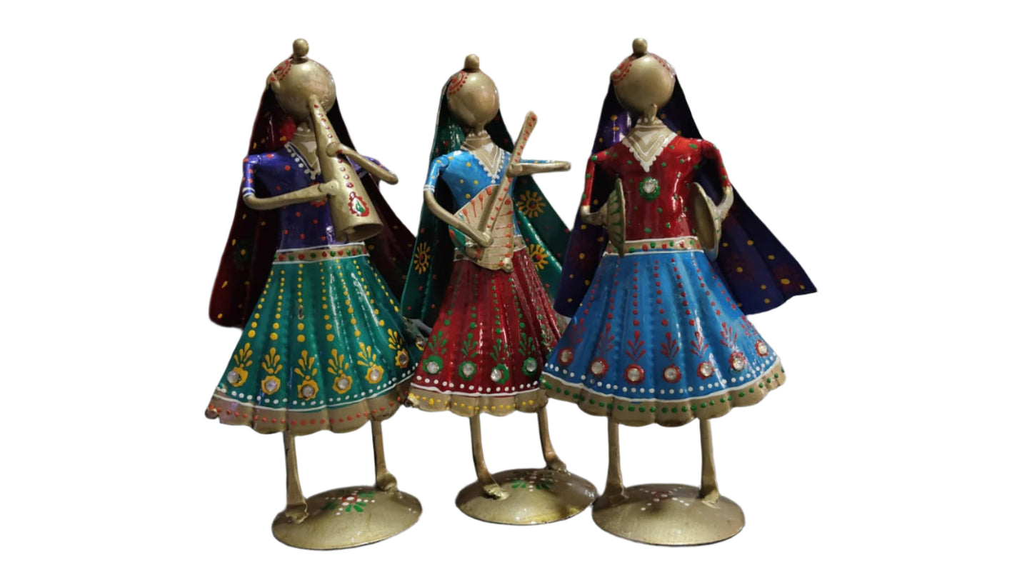 Musician Small Doll Set of 3