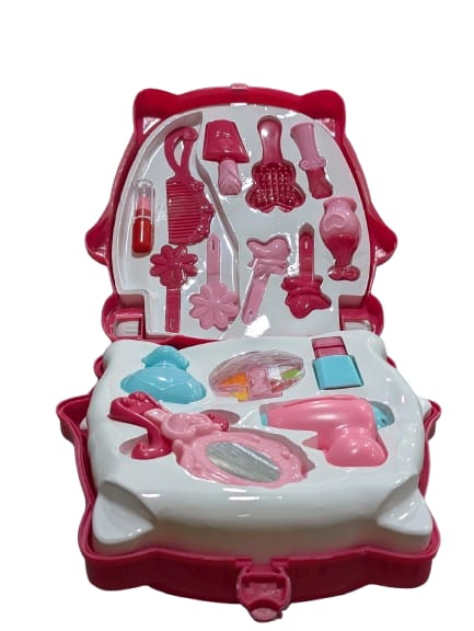 Owl-Shaped Kids’ Beauty Trolley Play Set