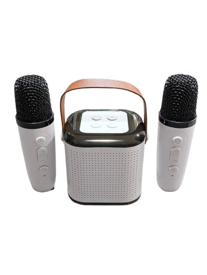 Wireless Karaoke Speaker Set with Dual Microphones