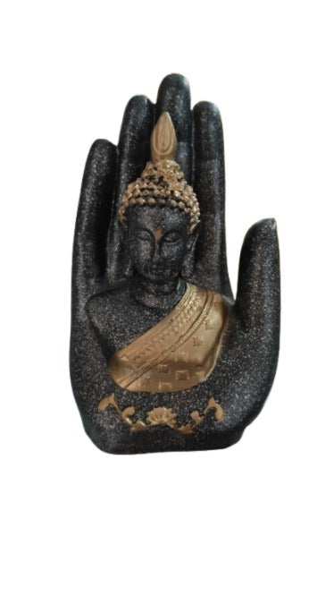 Buddha in Blessing Hand Showpiece - 7 Inch