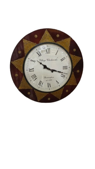 Vintage Decorative Wall Clock – 18 Inch