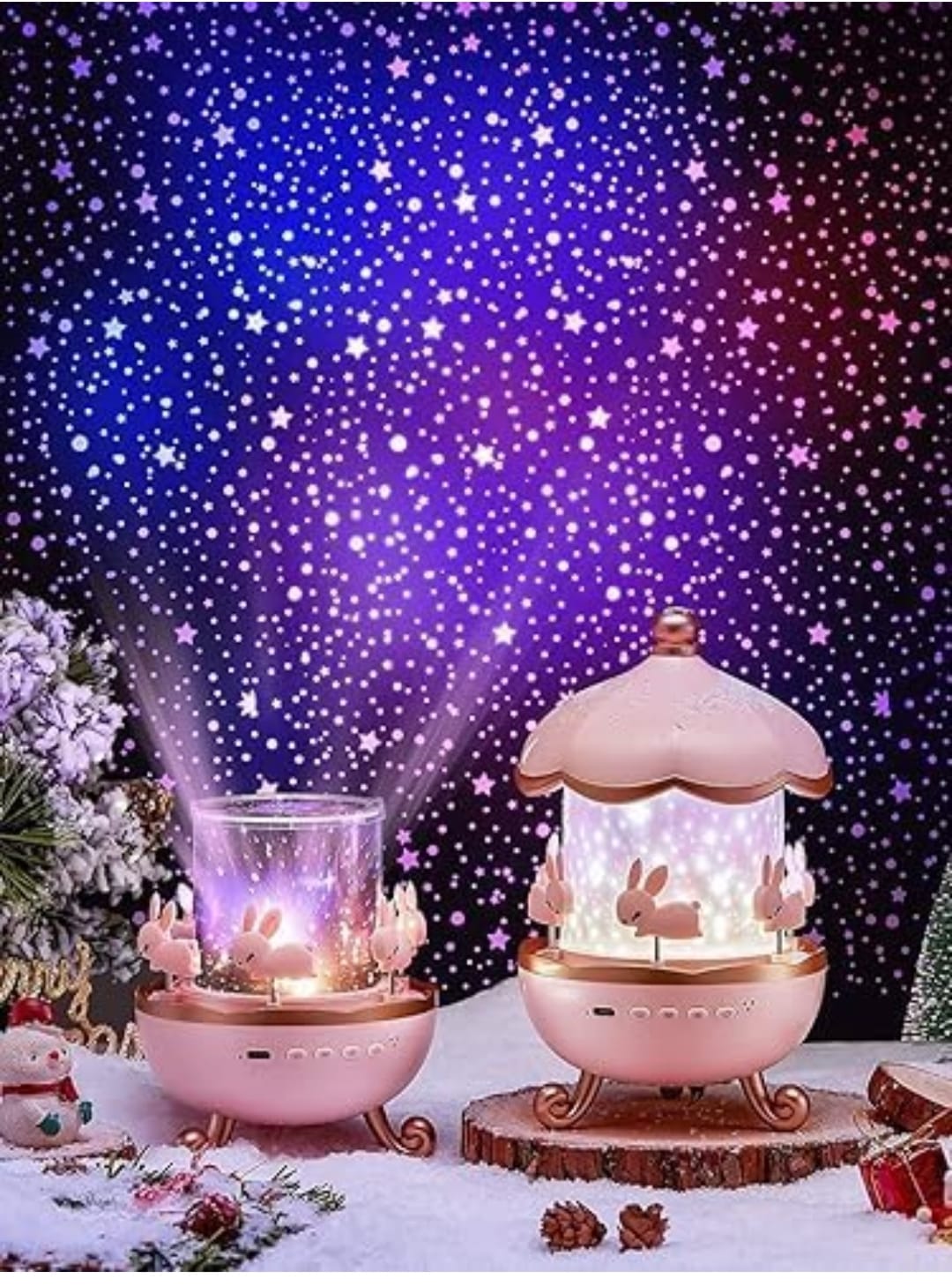 Children's night light projector