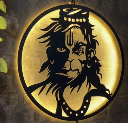 Hanuman Wall Decor Metal Figurers