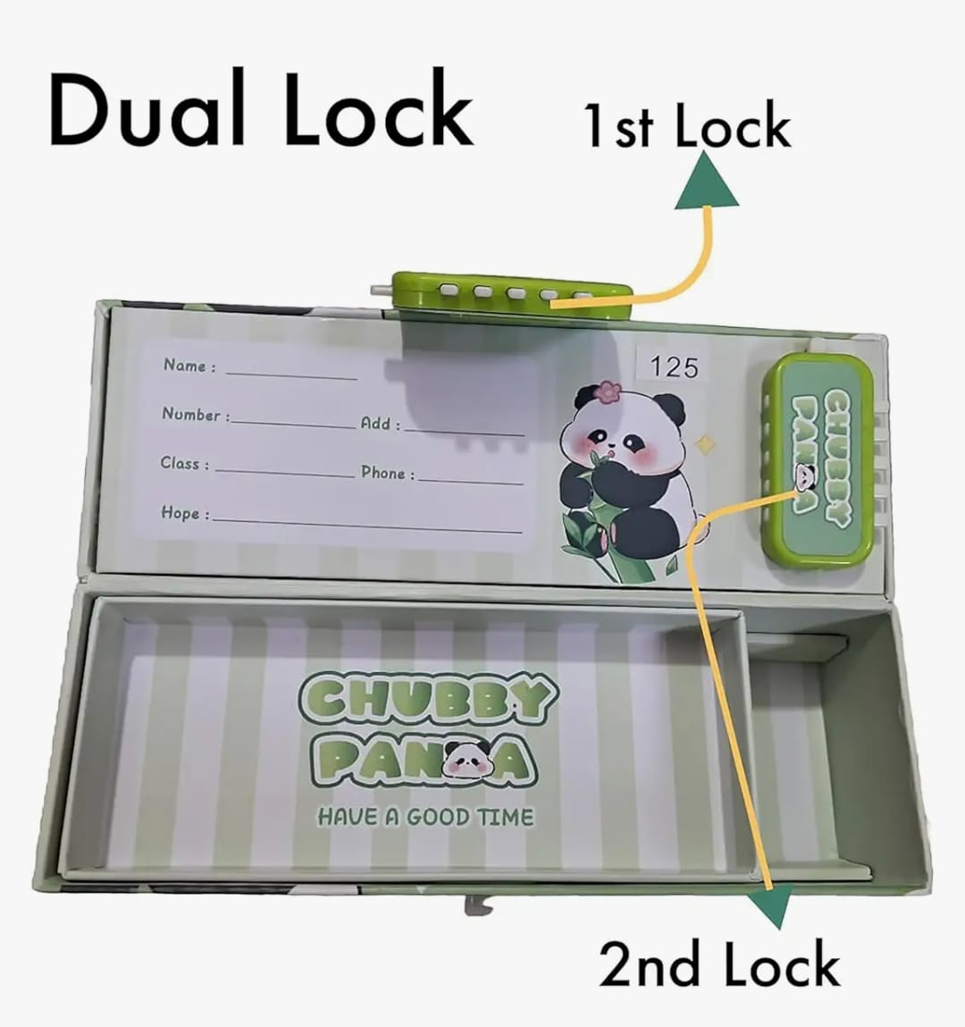 Lock Pencil Box