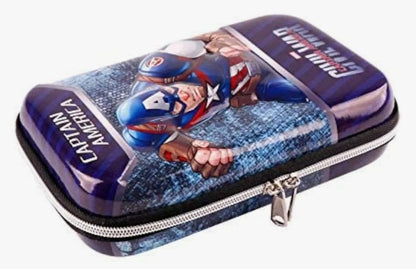 3D Captain America Pencil Box