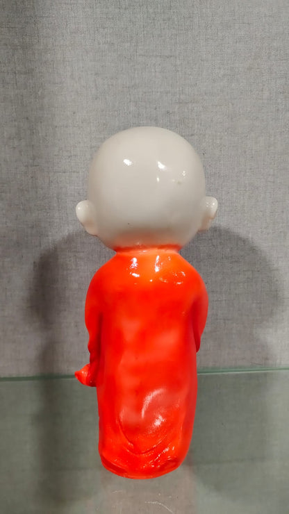 Baby Praying Monk Resin Showpiece