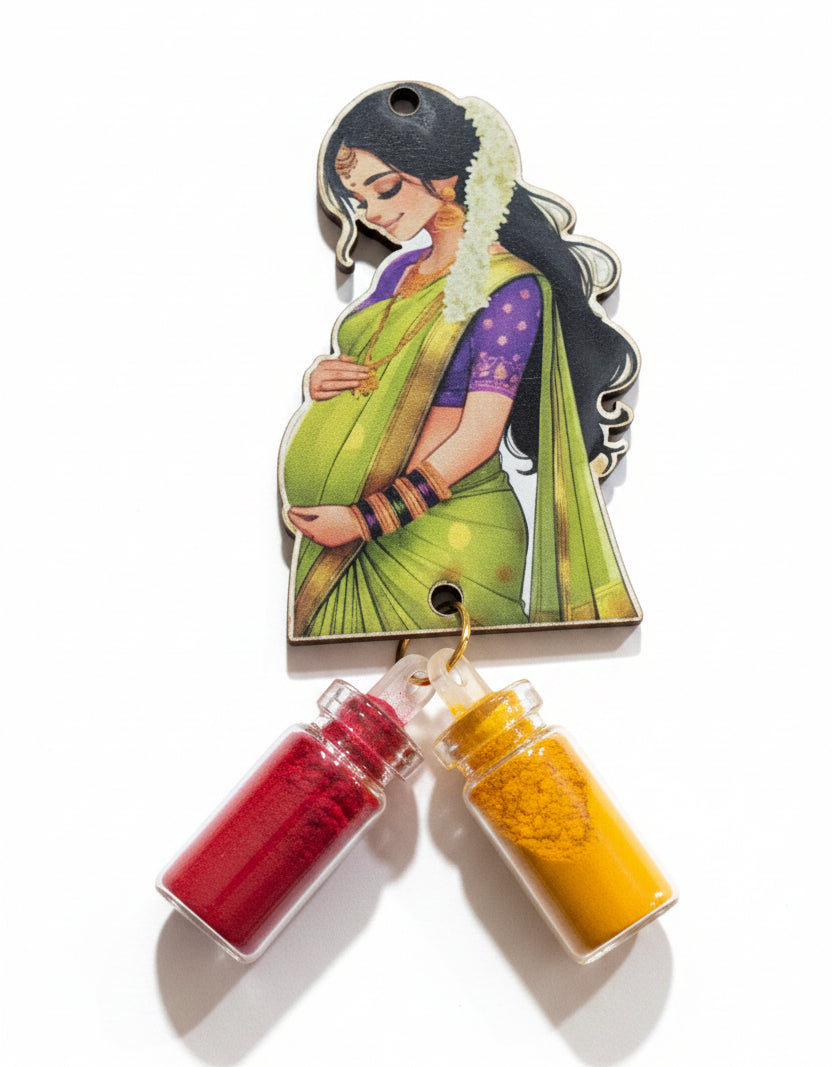 baby shower haldi kumkum