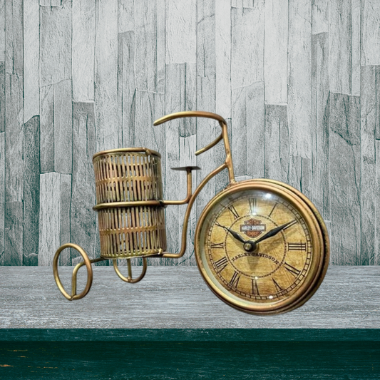 Antique Cycle Clock Agiftshop