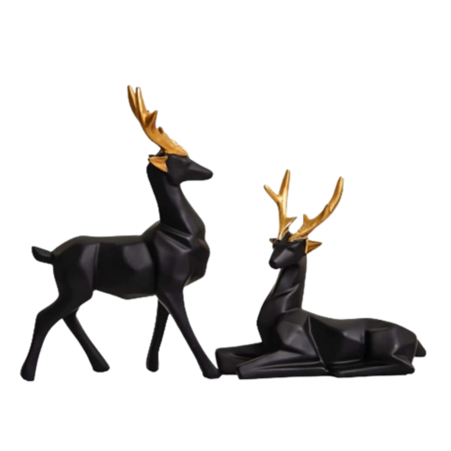 Black Deer Set of 2