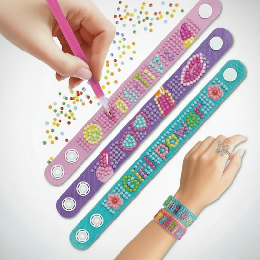 Diamond Painting Bracelet Kit for Kids