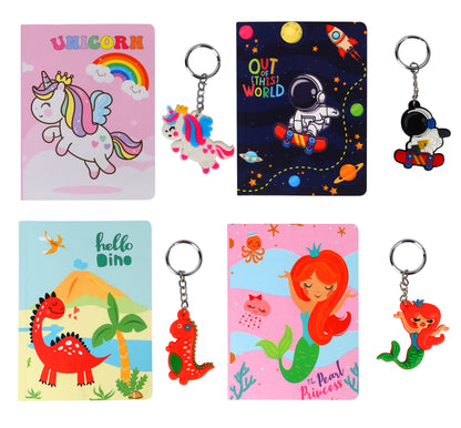 Diary with Keychain Set